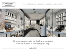 Tablet Screenshot of juwelierlangerak.nl